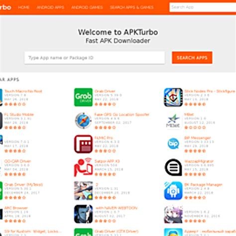在中国能正常访问并下载的第三方谷歌应用商店替代网站–apkturbo,值得你收藏!