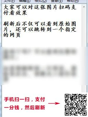 将你的图片/视频加密而从中赚钱,扫码支付后才可以观看。
